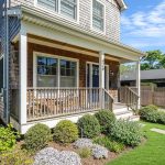 Suffolk County home exterior with front porch by Kuhn Construction